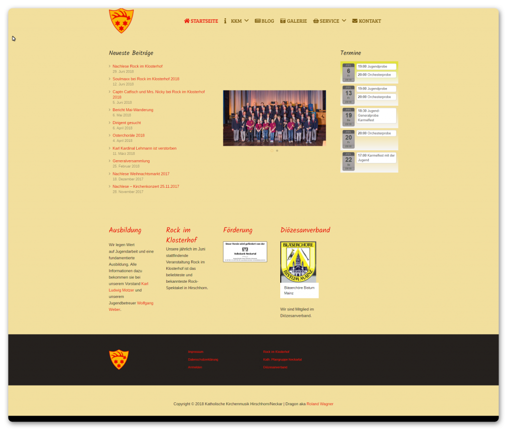 Homepage der Katholischen Kirchenmusik Hirschhorn/Neckar